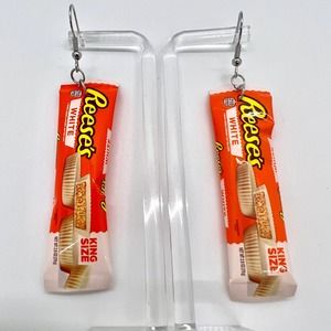 Reeses Peanut Butter Cups Earrings - Chocolate Earrings - Mini Brands Earrings